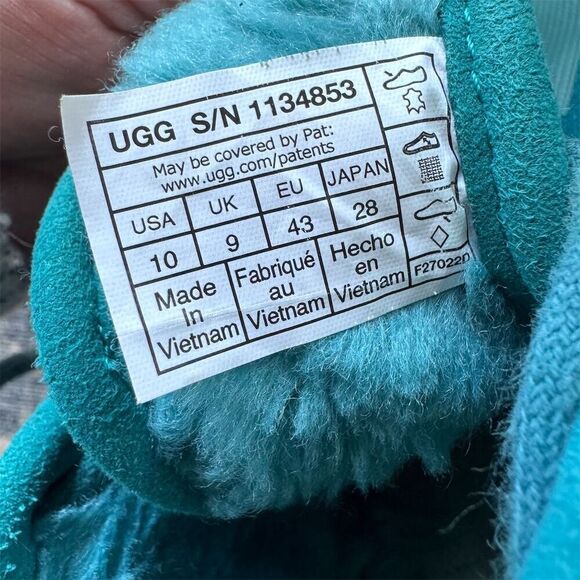 UGG Neumel Men's Chukka Boots Size 10 Graphic Outline‎ Casual - Picture 6 of 8